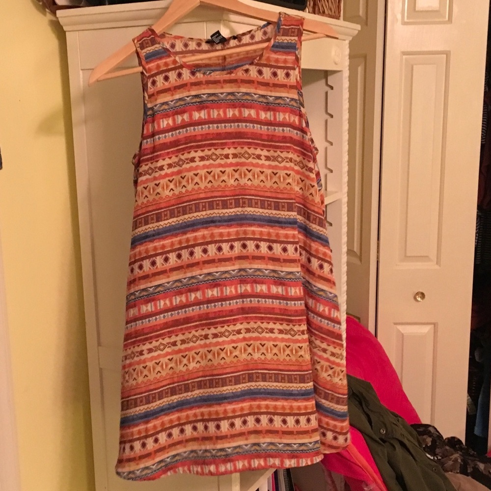 Tribal print dress!