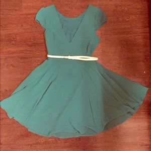Emerald Green Dress
