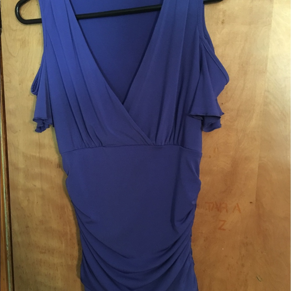 Blue dressy top never ever worn