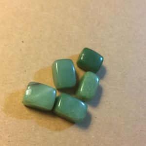 Jade stone pre drilled for necklaces or bracelets