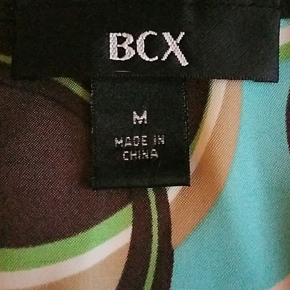 BCX blouse w/ tie back - Picture 3 of 3
