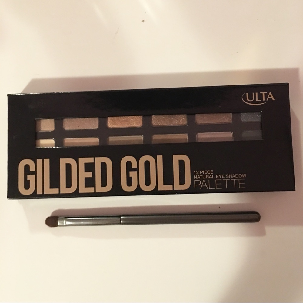 ULTA: Gilded Gold || 12 Piece Natural Eyes Palette