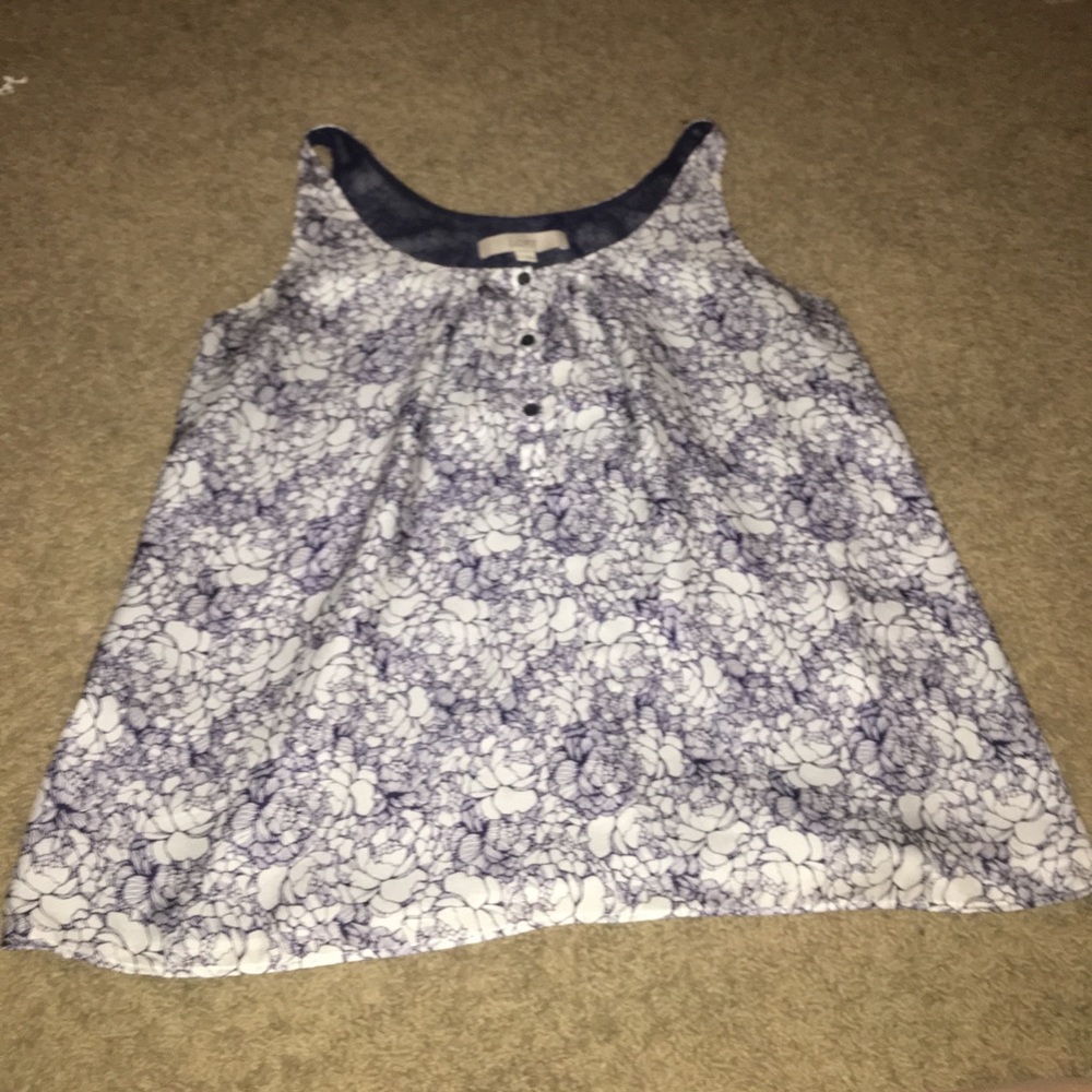 Loft flower shirt