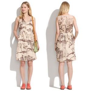 Madewell Silk Safari Dress