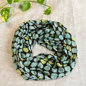 Succulent Print Infinity Scarf