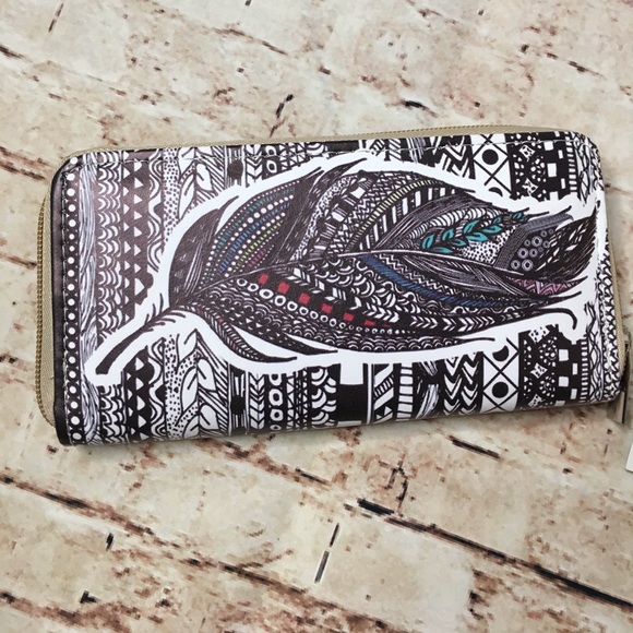 FEATHER WALLET - Picture 1 of 2