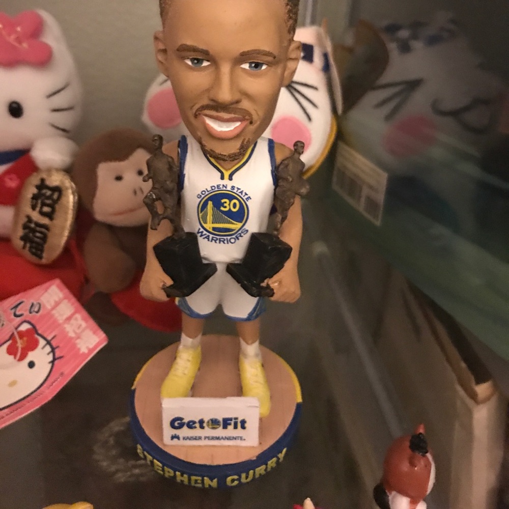 Steph Curry limited edition MVP bobblehead