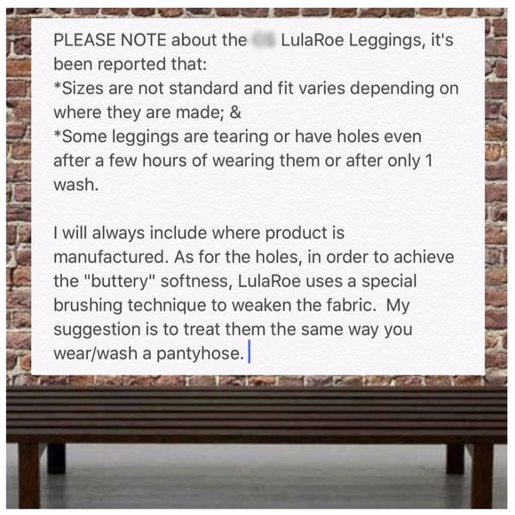 ✨✨NWT✨✨ LulaRoe size OS Leggings - Picture 4 of 5