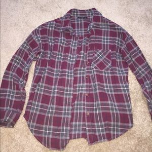 Brandy Melville button up flannel