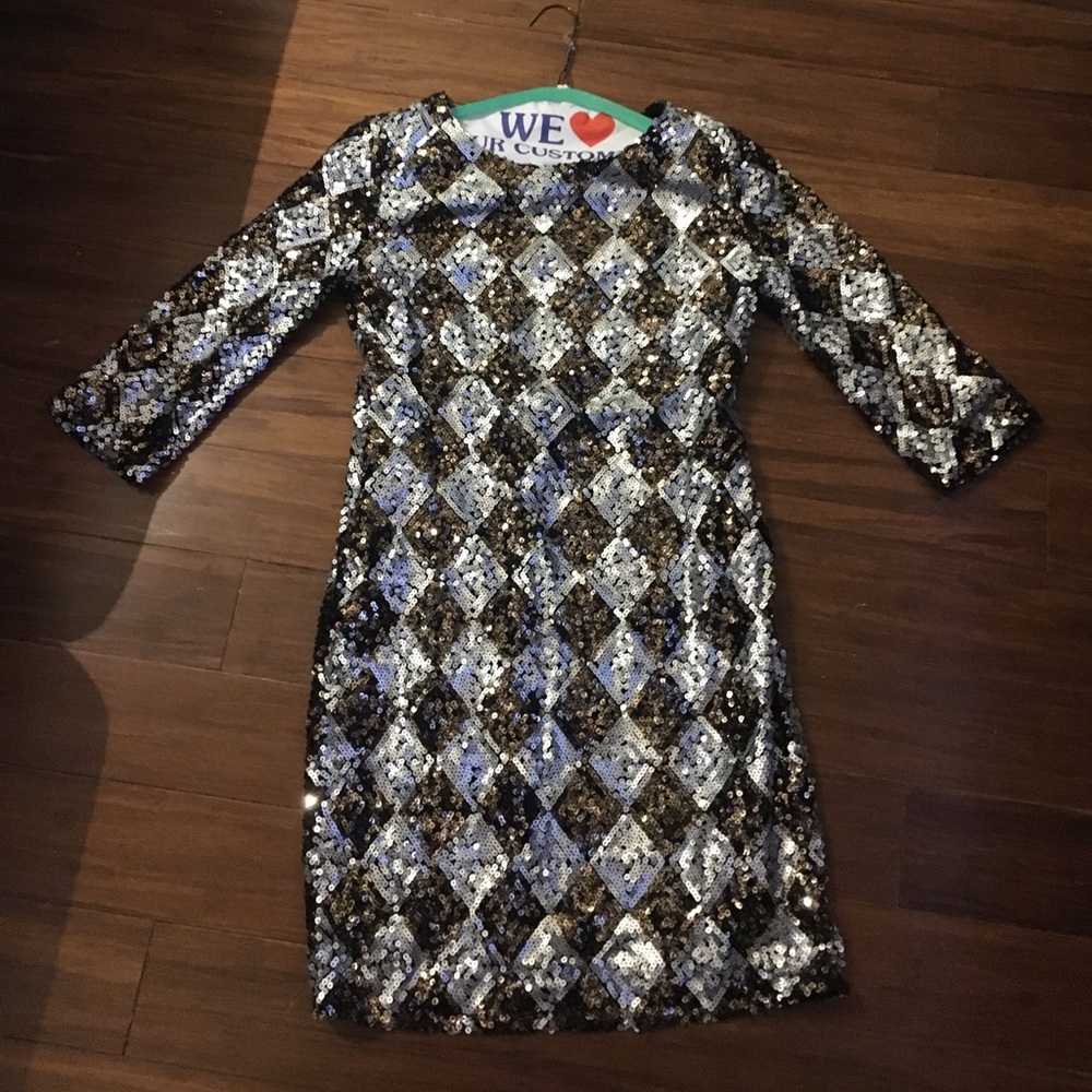 Amazing Olga and Maya Sequin dress