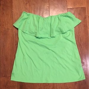 lilly pulitzer strapless top