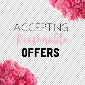 Offers are always welcome ❤