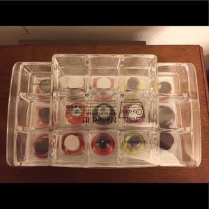 Caboodles Nailed It! Clear Acrylic Nail Storage