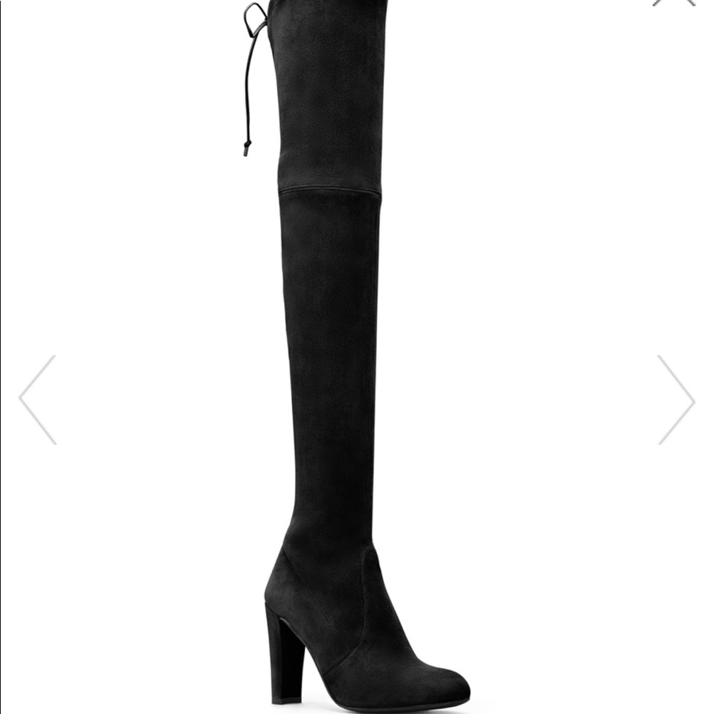 Stuart Weitzman Highland boots over the knee