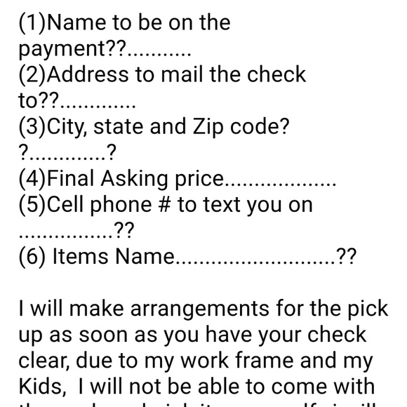 Please be careful of scams!!!! - Picture 3 of 5