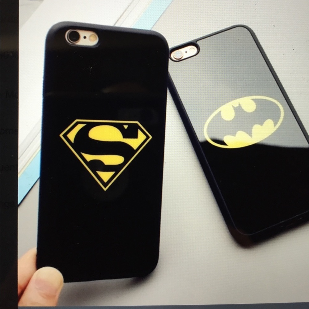 Batman Logo Mirror Surface iPhone 6S Case/New