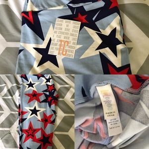 LuLaRoe TC Americana Leggings! BNWOT!!