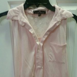 Almost Famous light pink tank top