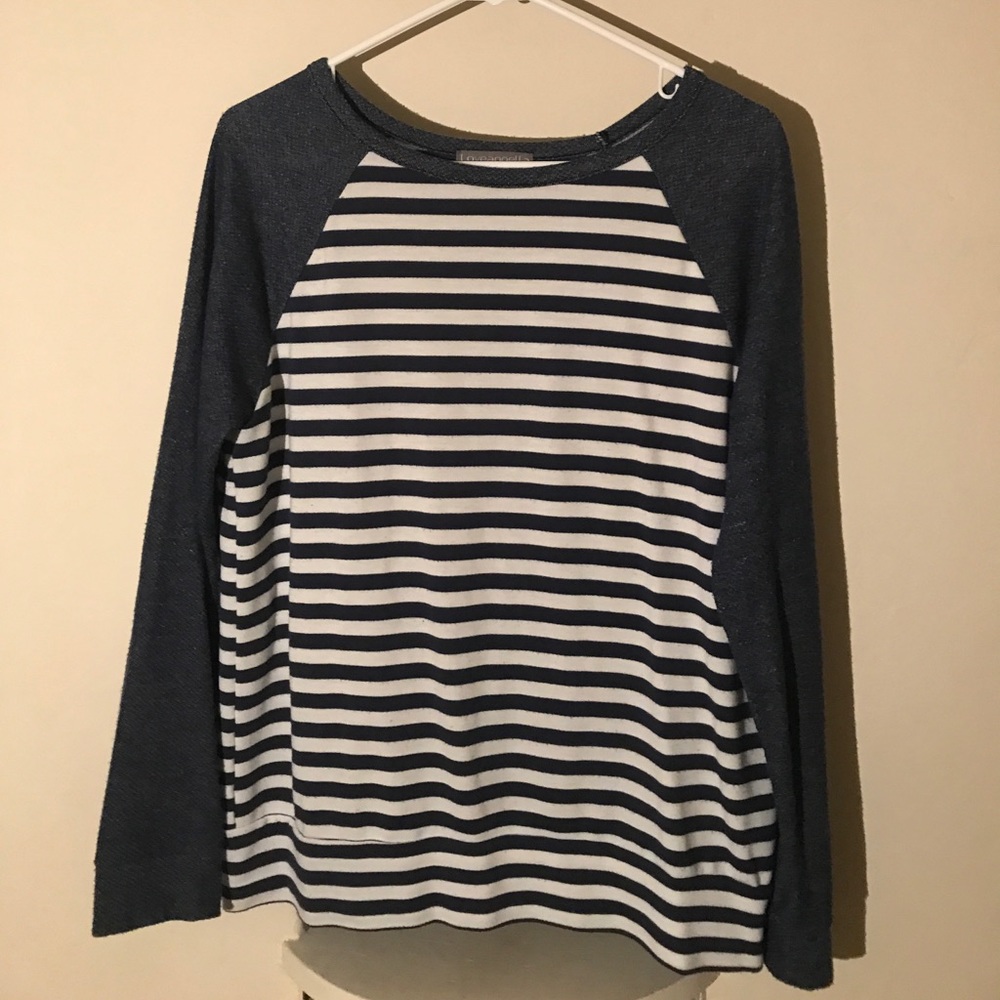 Striped sweatshirt