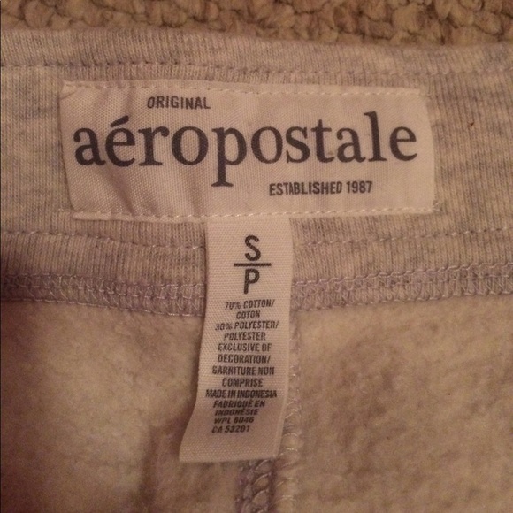 Aeropostale Gray Drawstring Shorts - Picture 4 of 4