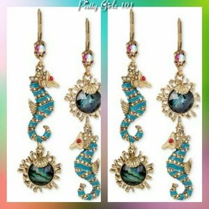 Betsy Johnson Drop Earrings