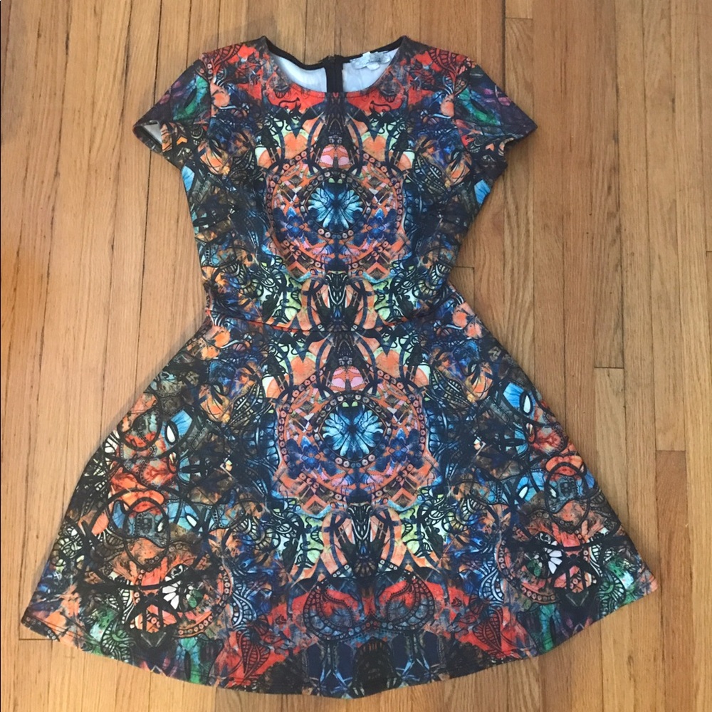 fit and flare Nordstroms Rack dress