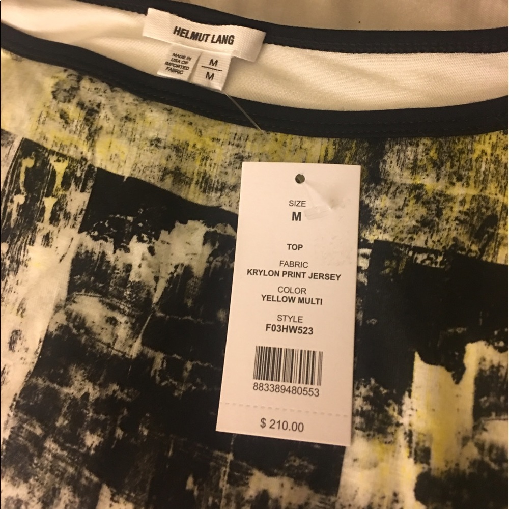 Helmut Lang shirt  brand new w tags