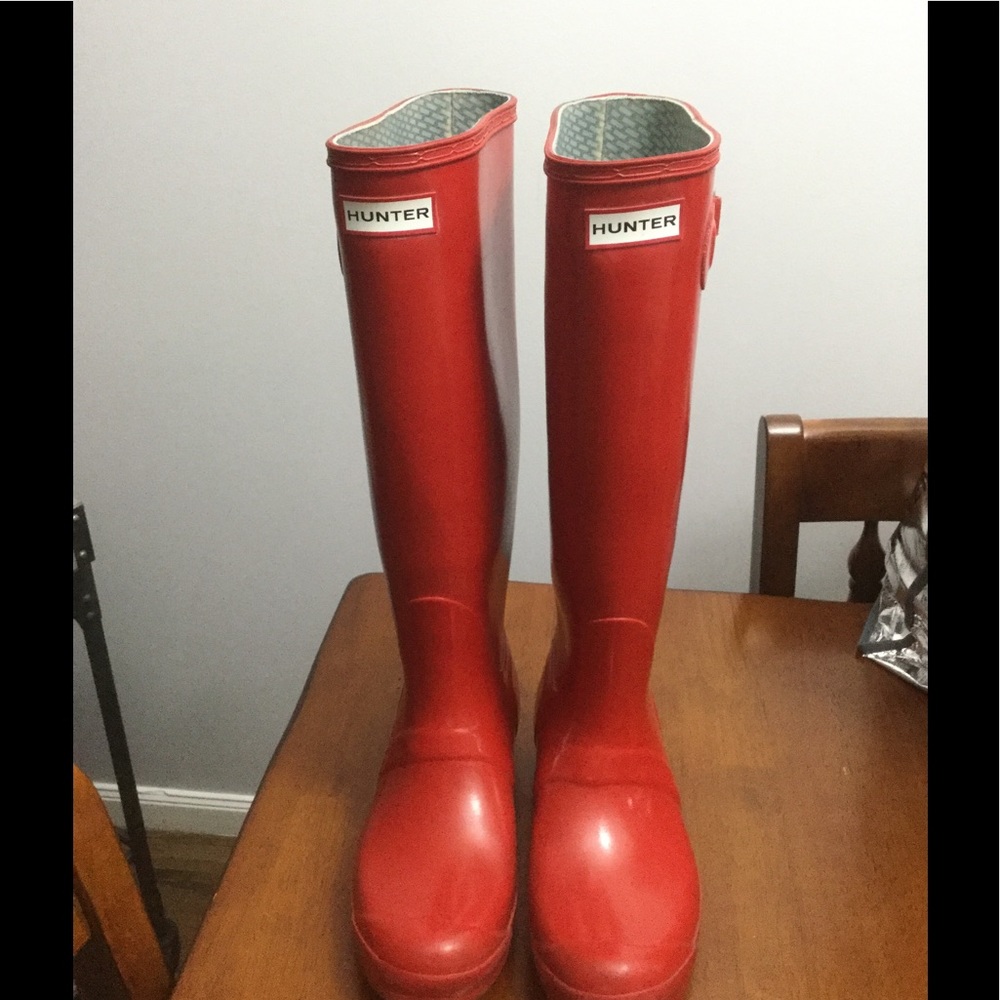Hunter rain boots
