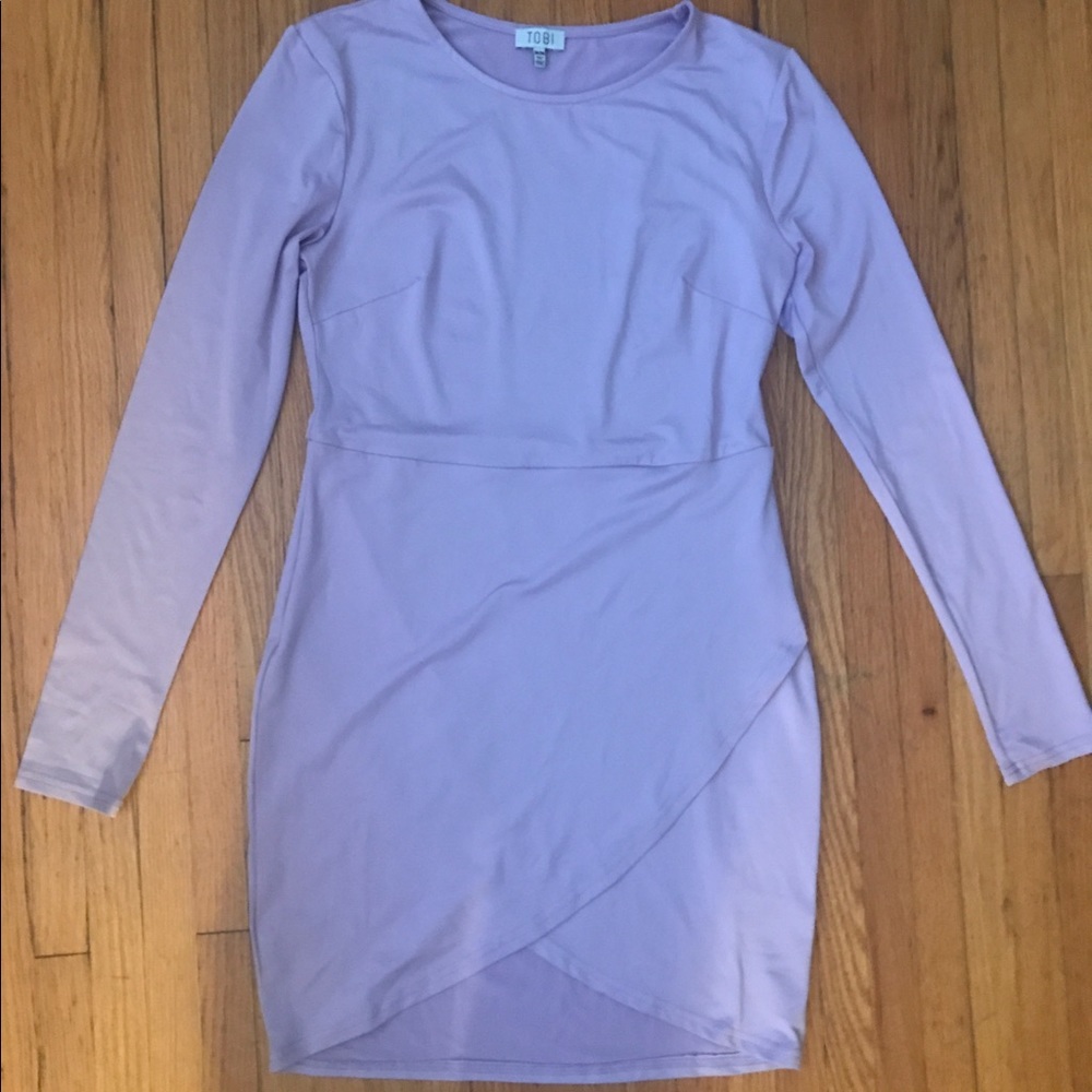 lavender Tobi bodycon mini dress