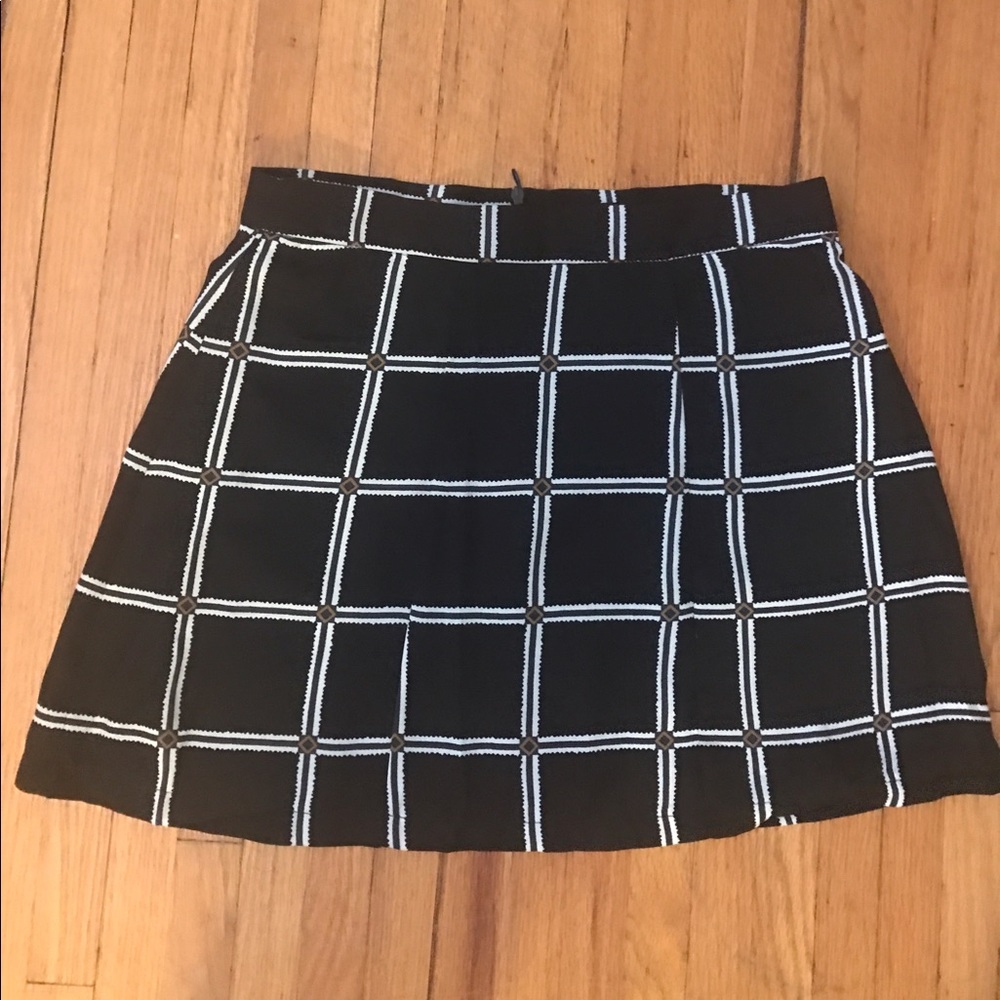 Gingham skirt from Tobi