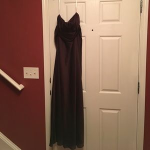 EUC David's Bridal long bridesmaids dress