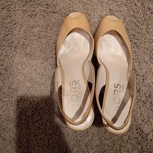 Michael Kors Tan Heels