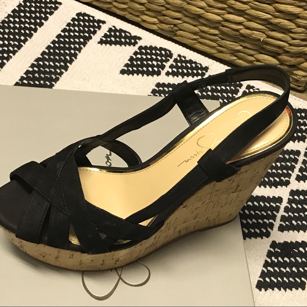 Jessica Simpson wedges