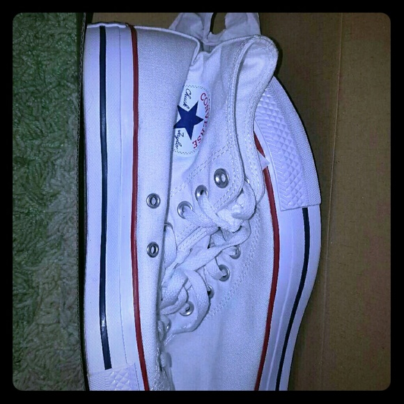 Shoes - New in box white converse
