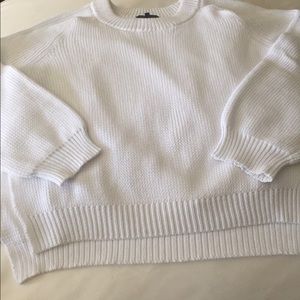 Rag & bone summer white sweater. Size Large