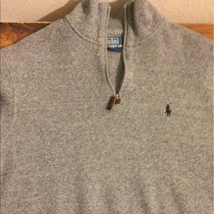 Half zip up sweater