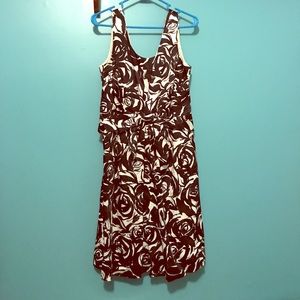 Kate Spade Dress Rose Print
