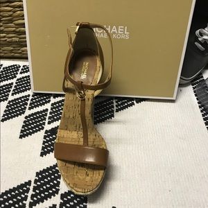 Michael Kors wedges brand new!