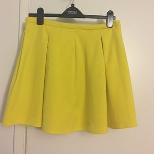 ASOS yellow summer skirt