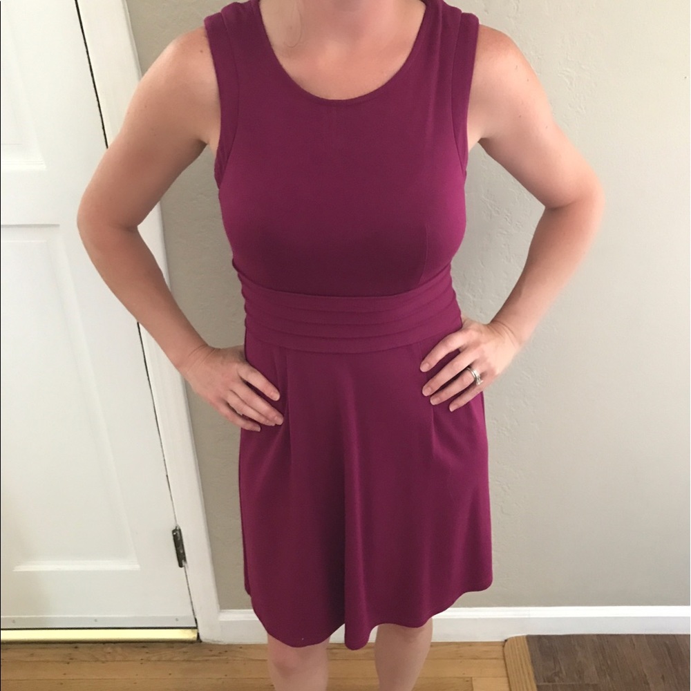 Dita Sleeveless Ponte Dress