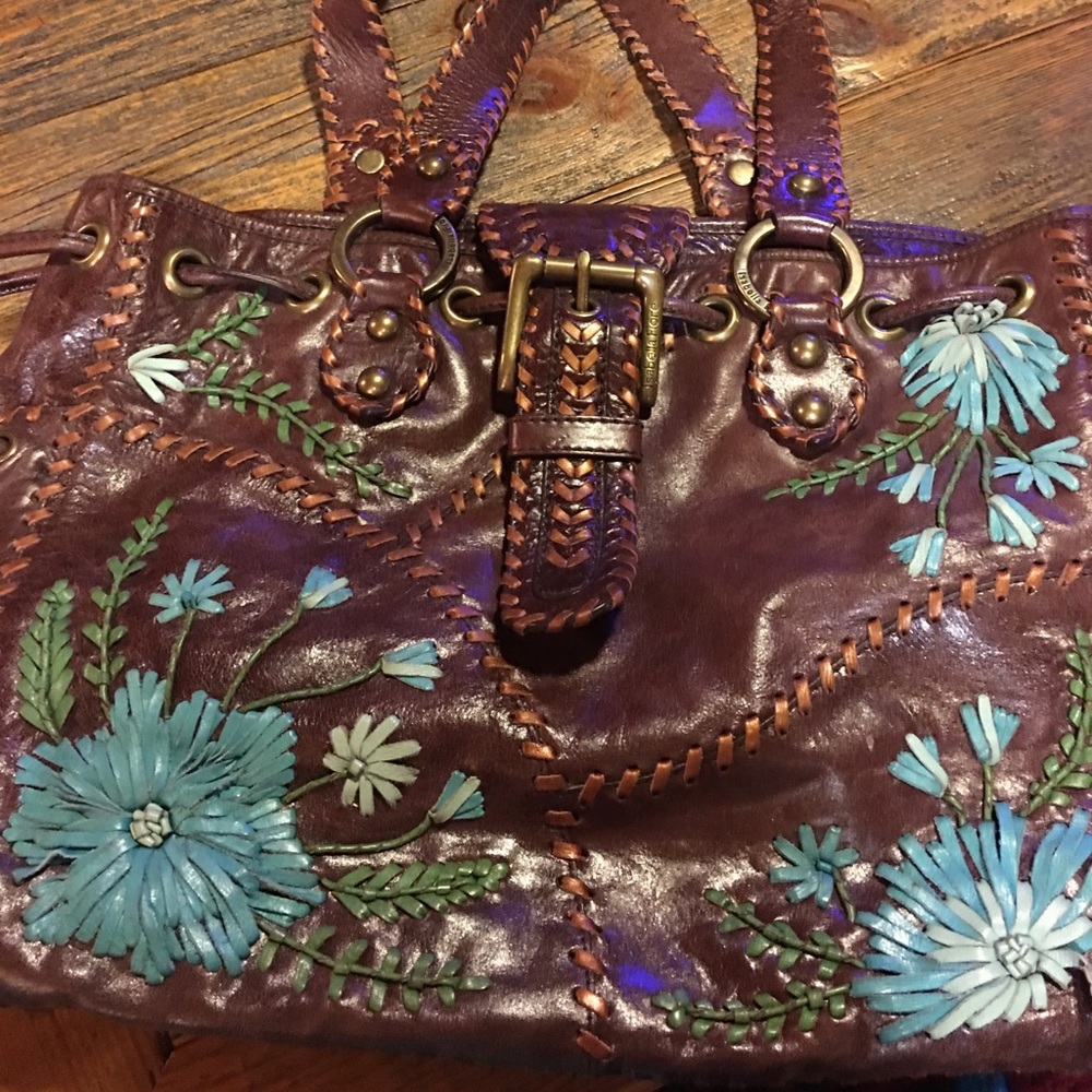Isabella Fiore leather XL  bag.