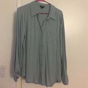 Blue topshop shirt