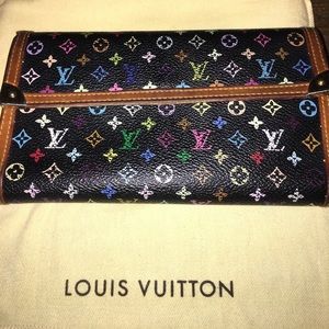 Louis Vuitton multi color wallet