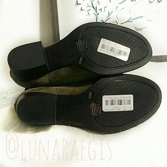 NWT!Jessica Simpson suede ankle bootiesSO SOFT!7.5 - Picture 5 of 6