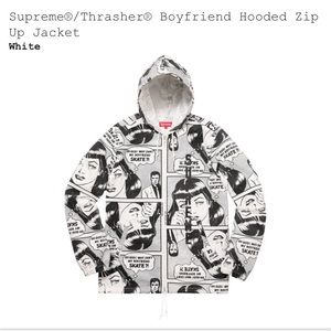 Supreme Thrasher Hooded Zip Up