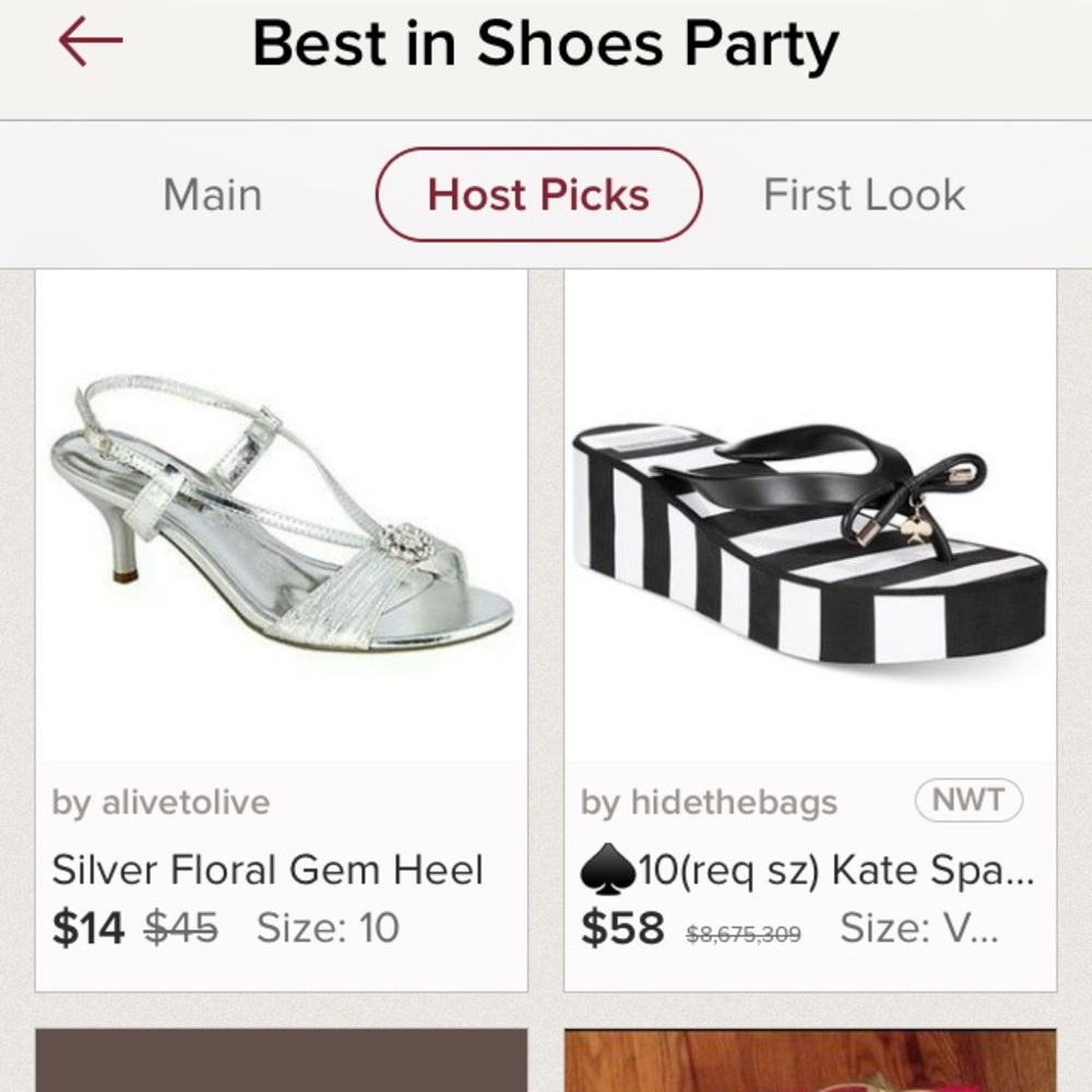 Kate Spade platform flipflop NEW - Picture 7 of 7