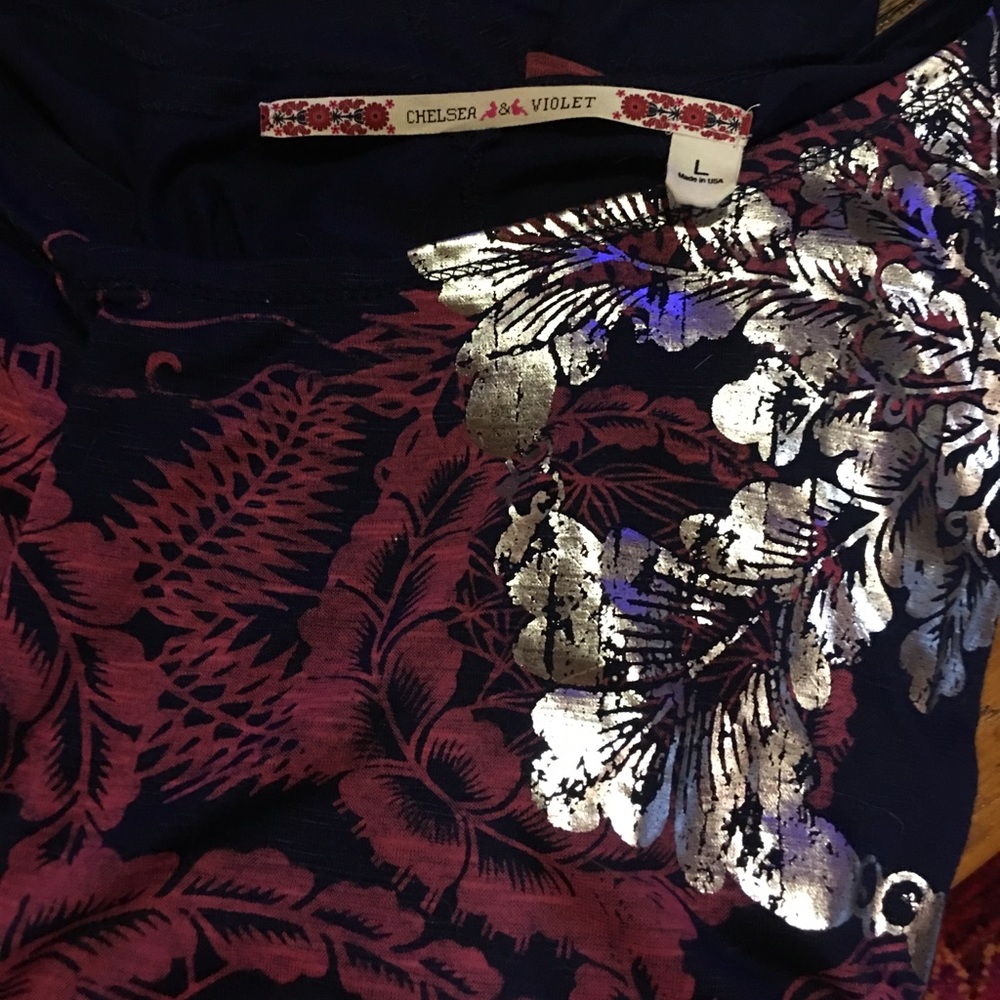 Chelsea and Violet top L