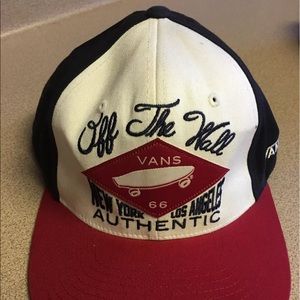 Vans Off The Wall Authentic Trucker Hat.