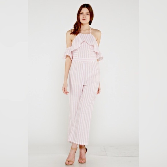 ! CLEARANCE !  RUFFLED JUMPSUIT - Picture 2 of 4