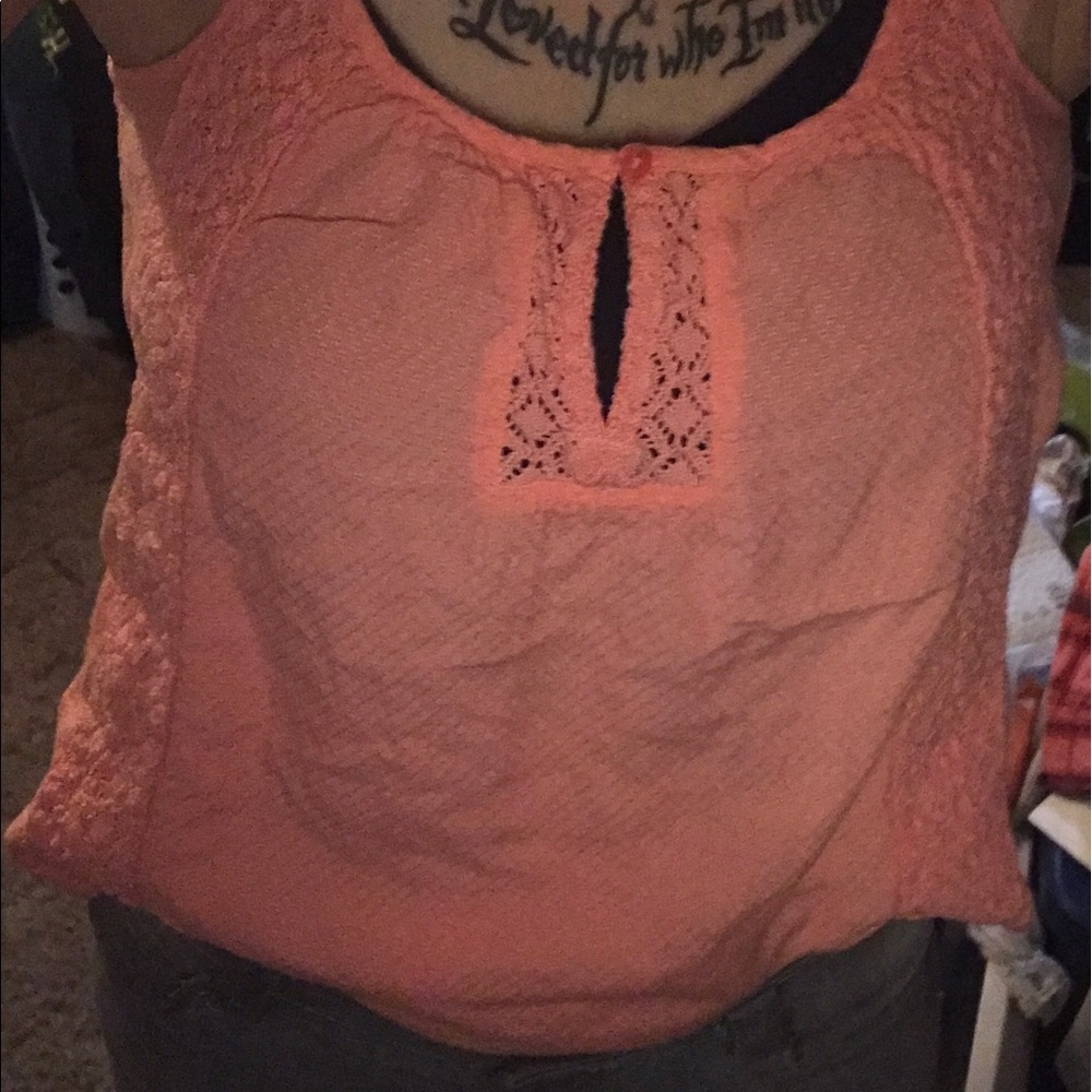 🐱Arizona tank in orange ! Super cute summer top - Picture 6 of 6